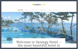 hotel website template